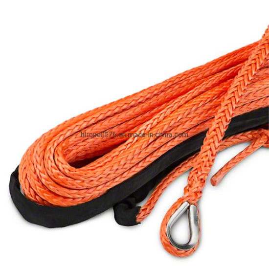 High Quality 12 Strand HMPE / HMWPE Rope Winch Rope