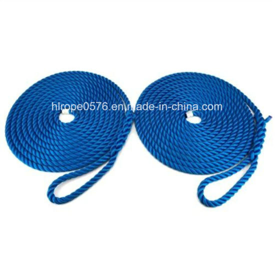 3 helai 16mm Royal Blue Lovline Multifilament Mooring Rope