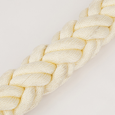 8 Strand Polypropylene / Polyester / Nylon Twisted Marine Mooring Rope