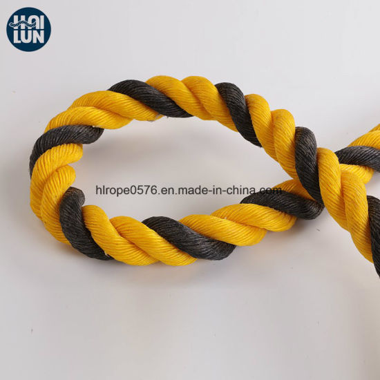 3/8 helai tali berpintal PE marin berwarna-warni untuk tambatan dan memancing