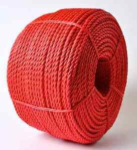 Tali pancing tali polipropilena merah berkualiti tinggi